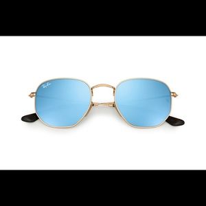 blue lense ray bans